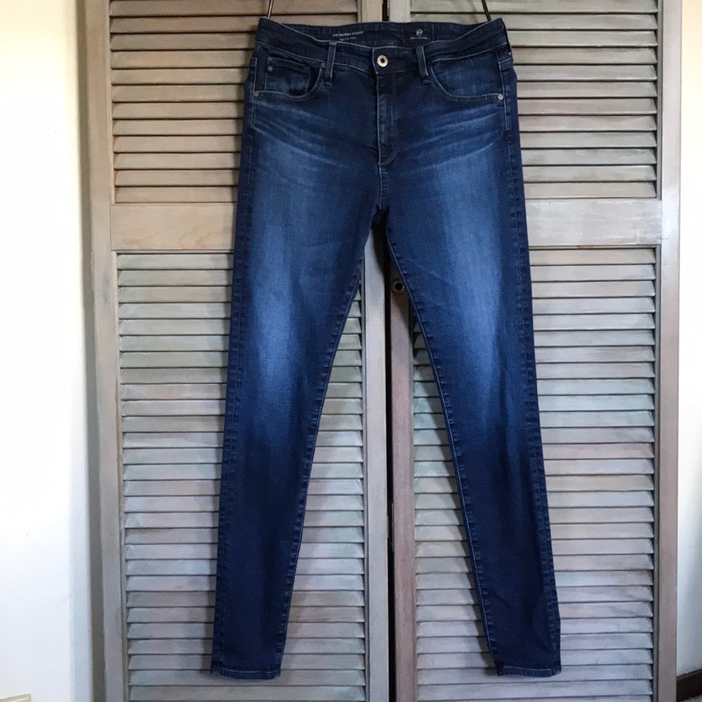 AG Classic Dark Blue Women's Skinny Jeans